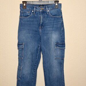 Express Women's Straight Ankle High-Rise Jeans, Size 0